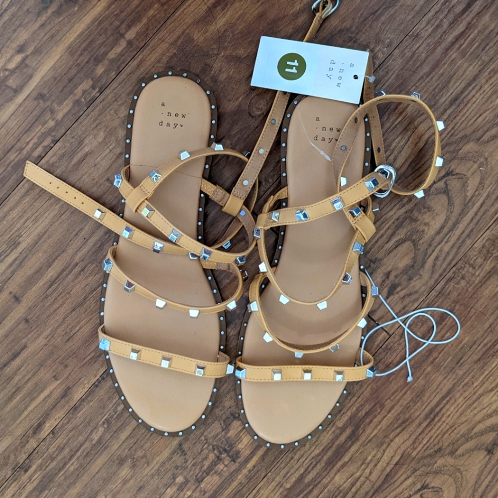 Studded sandals